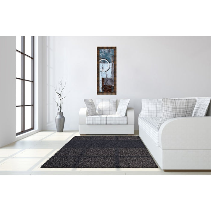 Classy Living Cool Dance I Wall Art 18"x42", Dark Chocolate Frame
