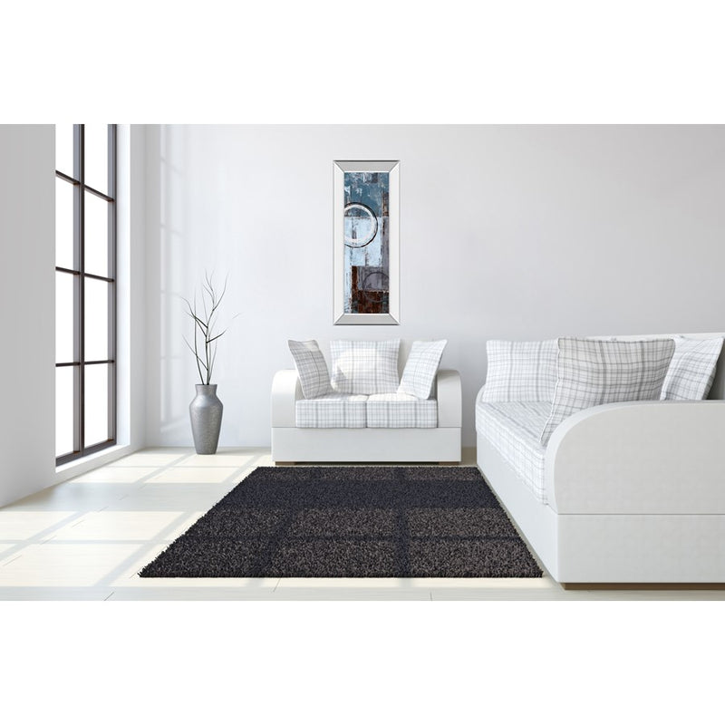 Classy Living Cool Dance I Wall Art 18"x42", Mirrored Frame