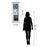 Classy Living Cool Dance I Wall Art 18"x42", Mirrored Frame