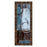 Classy Living Cool Dance II Wall Art 18"x42", Dark Chocolate Frame