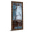 Classy Living Cool Dance II Wall Art 18"x42", Dark Chocolate Frame
