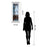 Classy Living Cool Dance II Wall Art 18"x42", Mirrored Frame
