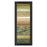 Classy Living Verdant Cascade Wall Art 18"x42", Dark Chocolate Frame