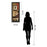 Classy Living Radius Panel I Wall Art 18"x42", Dark Chocolate Frame