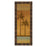 Classy Living Golden Palm II Wall Art 18"x42", Dark Chocolate Frame