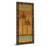 Classy Living Golden Palm II Wall Art 18"x42", Dark Chocolate Frame