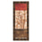 Classy Living Fresco II Wall Art 18"x42", Dark Chocolate Frame