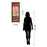 Classy Living Fresco II Wall Art 18"x42", Dark Chocolate Frame