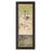 Classy Living Kimono Bloom Wall Art 18"x42", Dark Chocolate Frame
