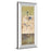 Classy Living Kimono Bloom Wall Art 18"x42", Mirrored Frame