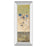 Classy Living Kimono II Wall Art 18"x42", Mirrored Frame