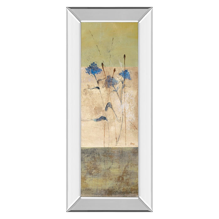 Classy Living Kimono II Wall Art 18"x42", Mirrored Frame