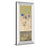 Classy Living Kimono II Wall Art 18"x42", Mirrored Frame
