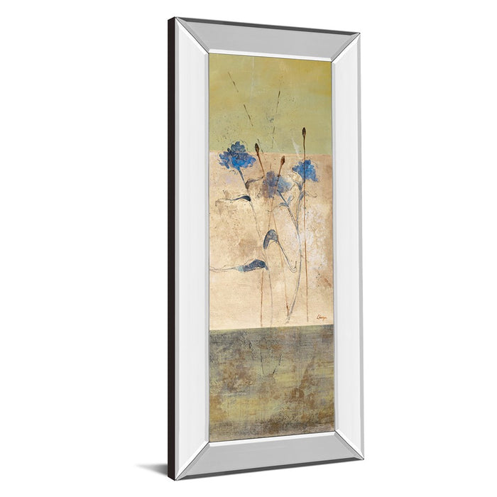 Classy Living Kimono II Wall Art 18"x42", Mirrored Frame