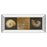 Classy Living Seashell Elegance Wall Art 42"x18", Mirrored Frame