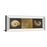 Classy Living Seashell Elegance Wall Art 42"x18", Mirrored Frame