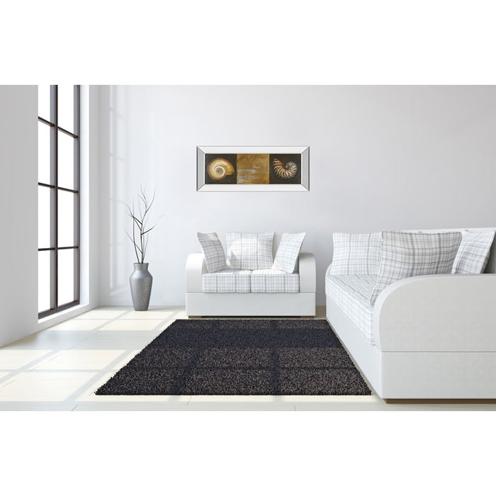 Classy Living Seashell Elegance Wall Art 42"x18", Mirrored Frame