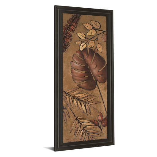 Classy Living Indian Summer IV Wall Art 18"x42", Dark Chocolate Frame