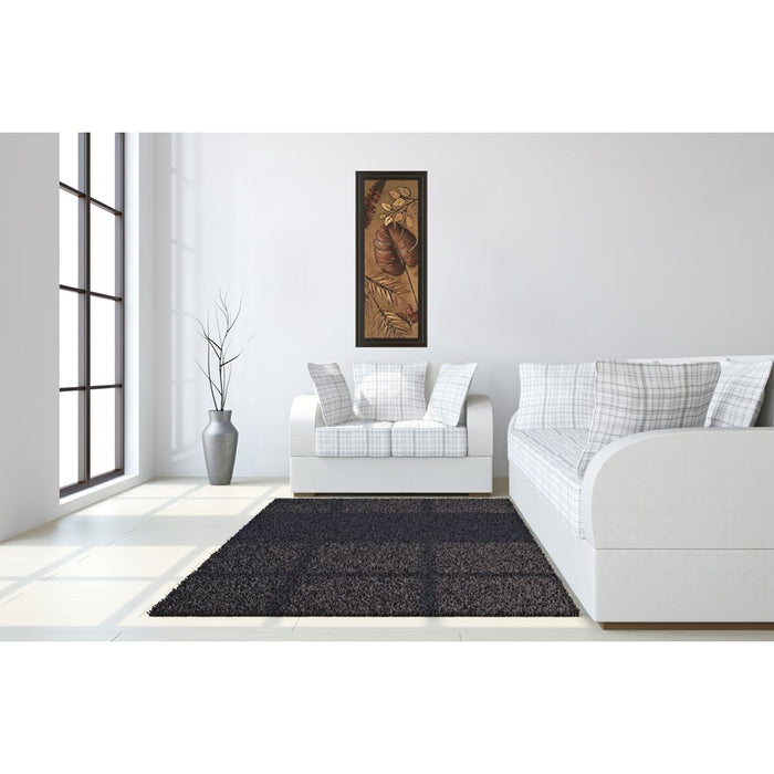 Classy Living Indian Summer IV Wall Art 18"x42", Dark Chocolate Frame