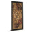 Classy Living Autumn Leaves Wall Art 18"x42", Dark Chocolate Frame