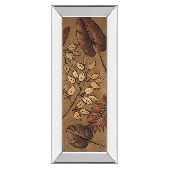 Classy Living Autumn Leaves Wall Art 18"x42", Mirrored Frame