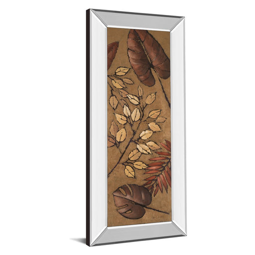 Classy Living Autumn Leaves Wall Art 18"x42", Mirrored Frame