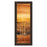Classy Living Amber Horizons Wall Art 18"x42", Cinnamon Mocha Frame - 1252