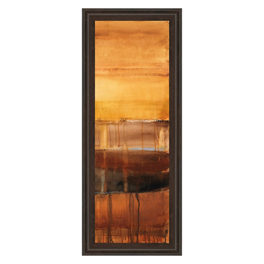 Classy Living Autumn Radiance Wall Art 18"x42", Cinnamon Mocha Frame - 1253