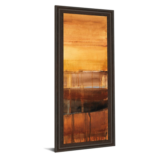 Classy Living Autumn Radiance Wall Art 18"x42", Cinnamon Mocha Frame