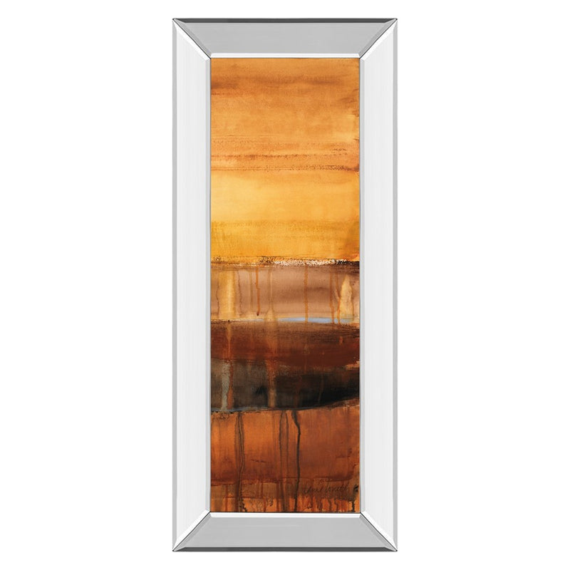 Classy Living Autumn Radiance Wall Art 18"x42", Mirrored Frame
