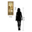 Classy Living Golden Serenity Wall Art 18"x42", GiIded Radiance Frame