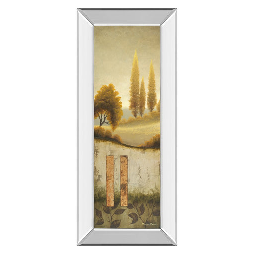 Classy Living Golden Serenity Wall Art 18"x42", Mirrored Frame