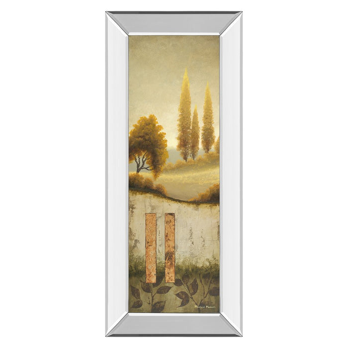 Classy Living Golden Serenity Wall Art 18"x42", Mirrored Frame
