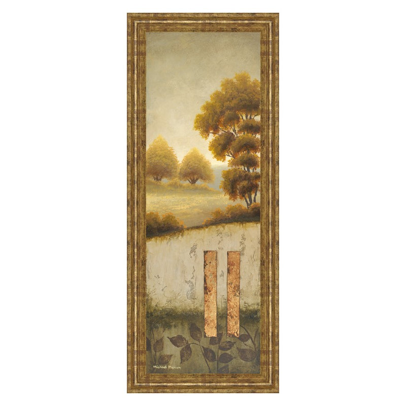 Classy Living Beyond The Forest Wall Art 18"x42", GiIded Radiance Frame