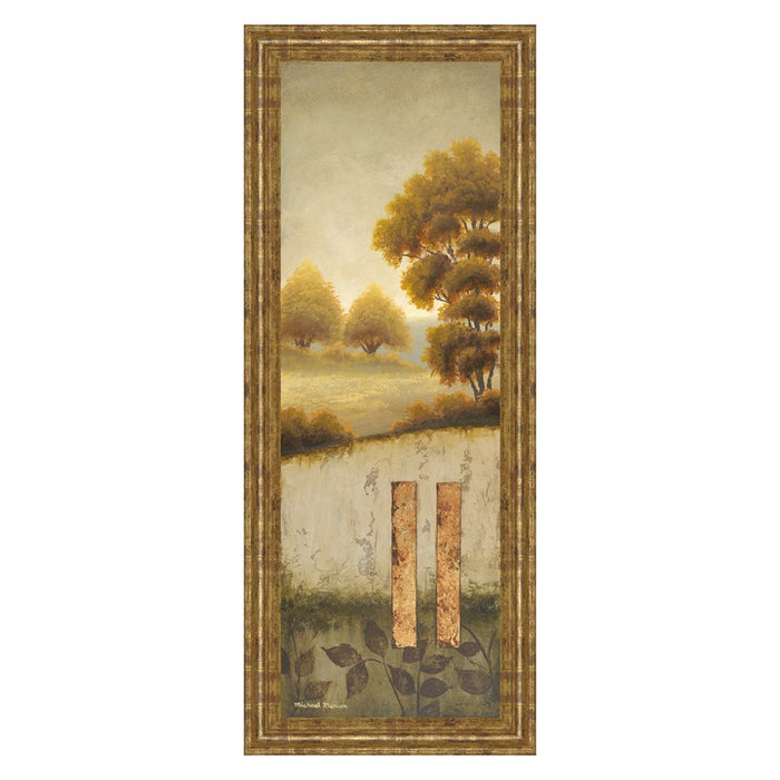 Classy Living Beyond The Forest Wall Art 18"x42", GiIded Radiance Frame - 1257