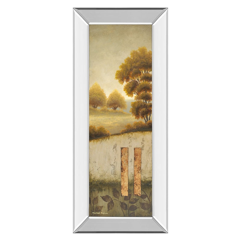 Classy Living Beyond The Forest Wall Art 18"x42", Mirrored Frame