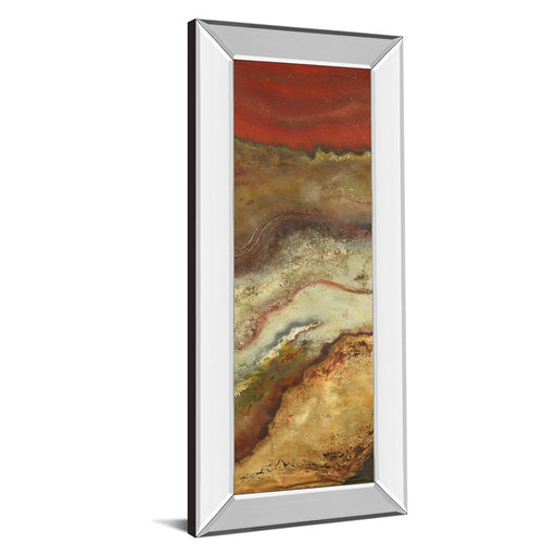 Classy Living Tierra Panel II Wall Art 18"x42", Mirrored Frame