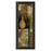 Classy Living Amber Vessel Mosaic Wall Art 18"x42", Dark Chocolate Frame