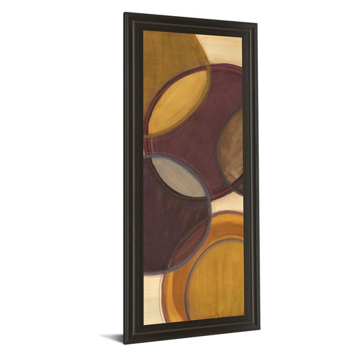 Classy Living Moon Shadow II Wall Art 18"x42", Dark Chocolate Frame