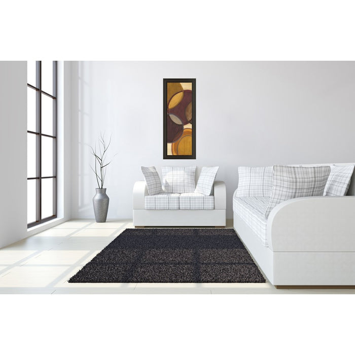 Classy Living Moon Shadow II Wall Art 18"x42", Dark Chocolate Frame