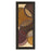 Classy Living Moon Shadow I Wall Art 18"x42", Dark Chocolate Frame