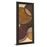 Classy Living Moon Shadow I Wall Art 18"x42", Dark Chocolate Frame