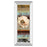 Classy Living Elemental Poppy II Wall Art 18"x42", Mirrored Frame