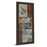 Classy Living Leaf Harmony Wall Art 18"x42", Cinnamon Mocha Frame
