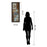 Classy Living Leaf Harmony Wall Art 18"x42", Cinnamon Mocha Frame