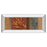 Classy Living Golden Foliage Blend Wall Art 42"x18", Mirrored Frame