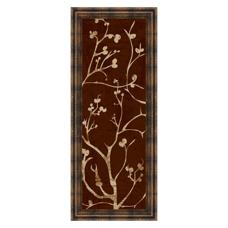 Classy Living Branching Elegance Wall Art 18"x42", Dark Chocolate Frame