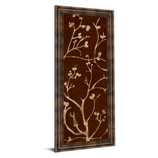 Classy Living Branching Elegance Wall Art 18"x42", Dark Chocolate Frame