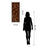 Classy Living Branching Elegance Wall Art 18"x42", Dark Chocolate Frame