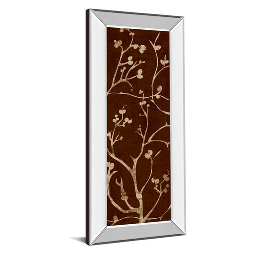 Classy Living Branching Elegance Wall Art 18"x42", Mirrored Frame